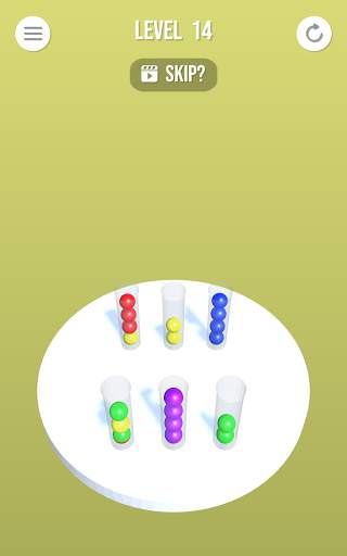 Puzzle - Urutkan Bola 3D screenshot 13