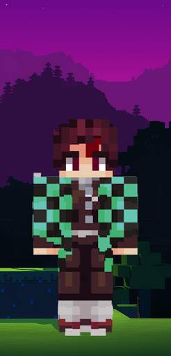 Demon Slayer Skin for Minecraft screenshot 2