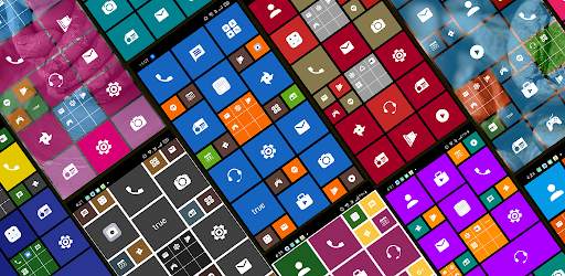 8.1 Metro Look Launcher Pro screenshot 1