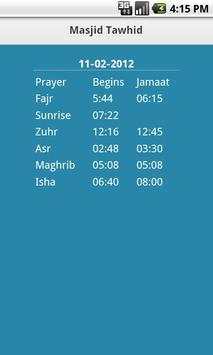 KA Prayer Times screenshot 1