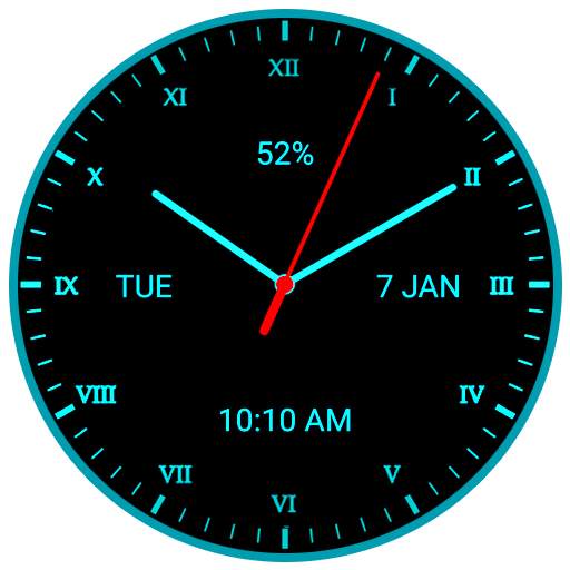 LED Clock live wallpaper app 1.3