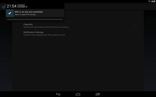WiFi Warning screenshot 4
