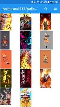 Anime and BTS Wallpapers! 1 تصوير الشاشة