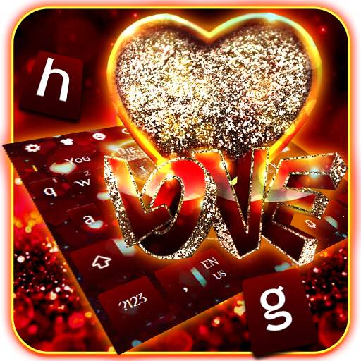 Love Heart Keyboard 10001003