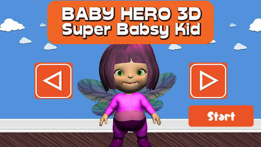 Baby Hero 3D - Super Babsy Kid screenshot 8
