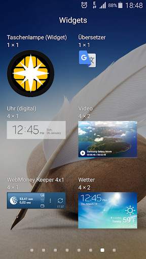 Taschenlampe (Widget) screenshot 3