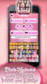 Photo Keyboard with Stylish Font and Emoji screenshot 4
