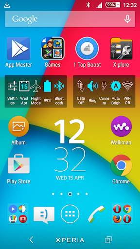Kit Kat Xperien Theme 3 تصوير الشاشة