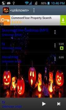 Halloween Theme Music Player screenshot 3
