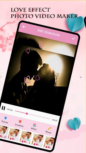 Romantic Love Photo Video Maker screenshot 2