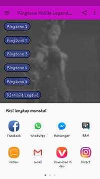 Ringtone Sound effect Mobile Legend screenshot 3