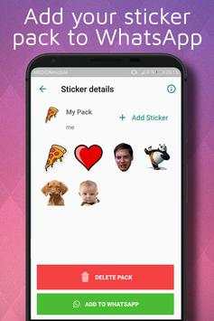 Personal stickers for WhatsApp screenshot 3
