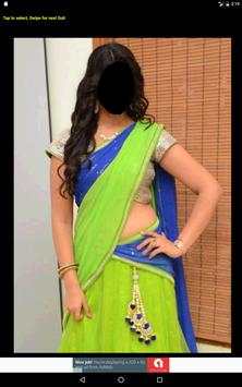 Half Saree Face Changer скриншот 9