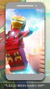 UHD LEGO IRON MAN WALLPAPERS 4K screenshot 3