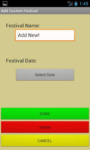 Custom Islamic Calendar screenshot 3