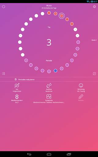 Ovu Menstruationstracker screenshot 17