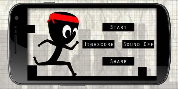 Ninja Stickman Run screenshot 2