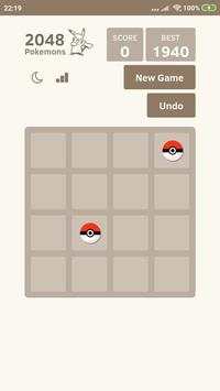 2048 Pokemons ⚡ screenshot 1