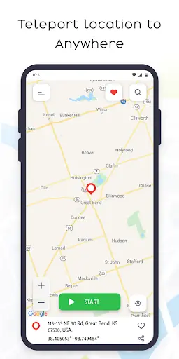 Fake GPS Location Changer App screenshot 2