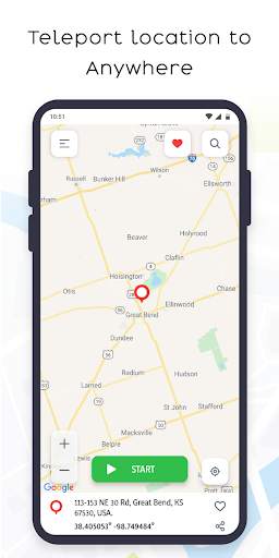 Fake GPS Location Changer App screenshot 2