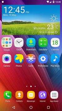 S7 Galaxy Launcher screenshot 1