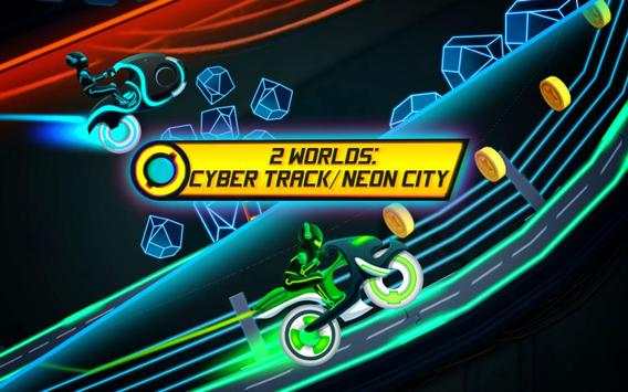 Bike Race Game: Traffic Rider Of Neon City screenshot 6