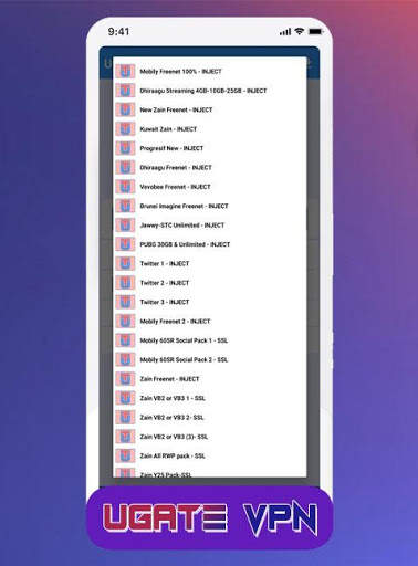UGATE VPN screenshot 3