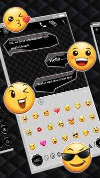 SMS Black Keyboard screenshot 2