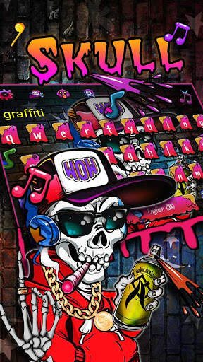 Graffiti Hip Pop Keyboard screenshot 3