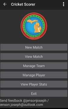 Cricket Scoring Board screenshot 1