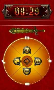 Sword Go Locker Theme screenshot 1