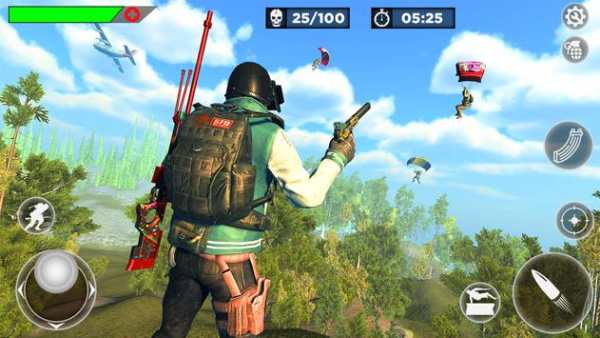 Free Unknown Fire Battleground Survival Game screenshot 1