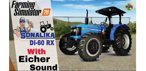 Mod BUSSID Sonalika Tractor screenshot 1