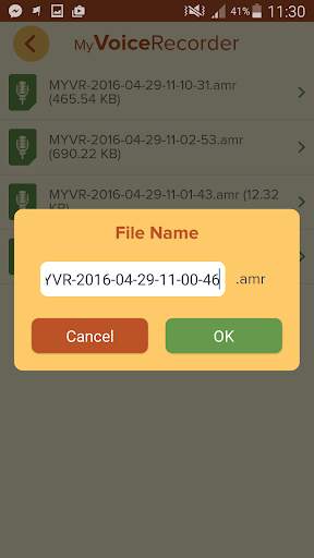 My Voice Recorder screenshot 4