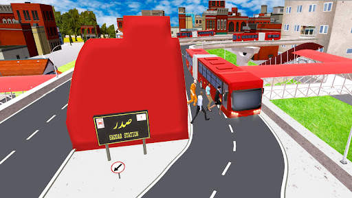 Real Metro Bus Game : City Bus Driving Simulator screenshot 5