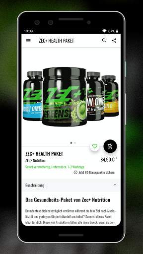 Zec  Nutrition Shop screenshot 3