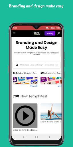 Placeit:mockups,logos&video design screenshot 1