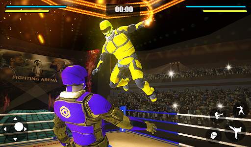 Real Robot Ring Fighting VS Wrestling Robot Game screenshot 8