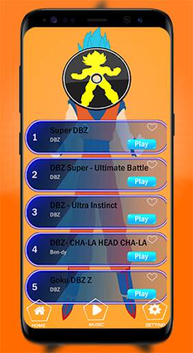 Dragon Super Piano Tiles-Anime Shadow screenshot 1