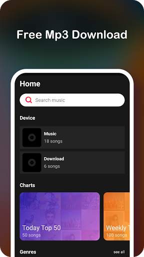 Free Music Downloader - Download Mp3 Music Free screenshot 1