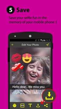 Add Emoji & Text on Photos: Image Editor 7 تصوير الشاشة