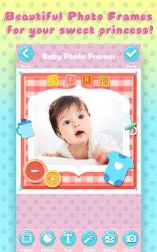 Baby Photo Editor – Cute Baby Stickers screenshot 4
