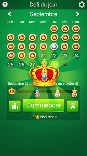 Solitaire: Défi Quotidien screenshot 1