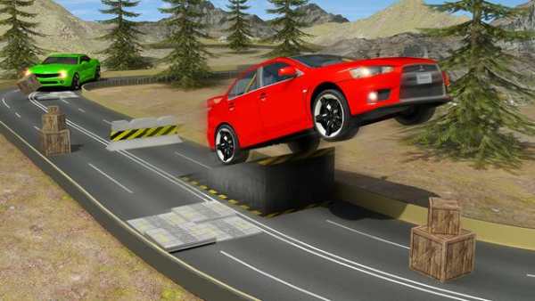 Supercar Dune Rider - Extreme Car Stunts Master screenshot 1