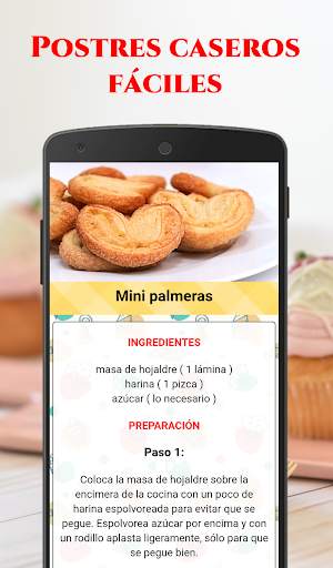Postres Caseros Fáciles screenshot 3