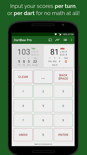 DartBee - Darts Scorebord screenshot 2
