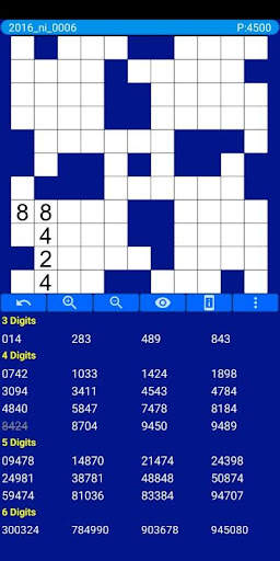 Number Fill in puzzles Numerix screenshot 9
