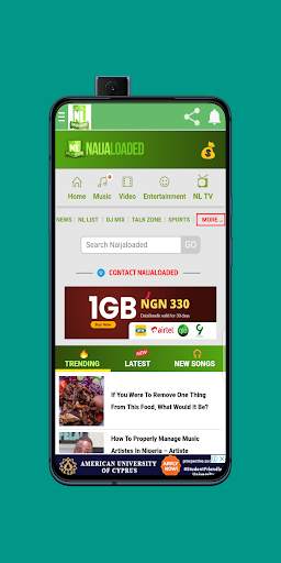 NAIJALOADED MOBILE APP 3 تصوير الشاشة