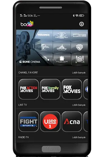 Bone TV Mobile screenshot 1