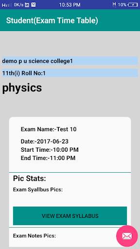 TG Student screenshot 3